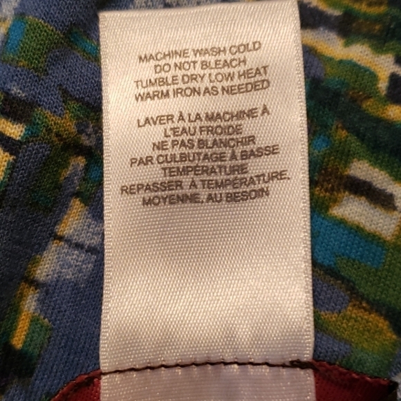 Mark. Batik Print Open Back Dress See Measurements - Picture 10 of 15